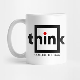 Cube think outside the box Mug